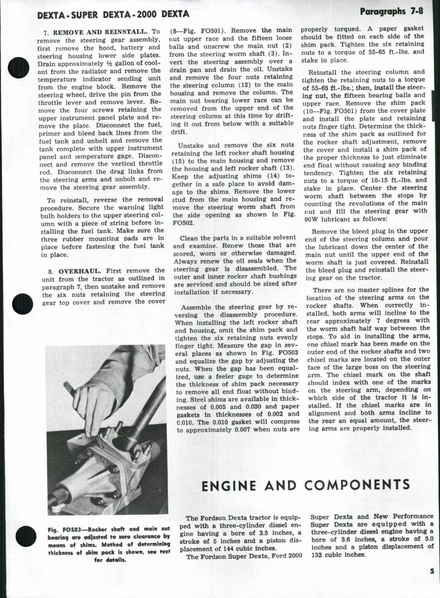 FORDSON MAJOR Diesel Workshop Manual preview img 4
