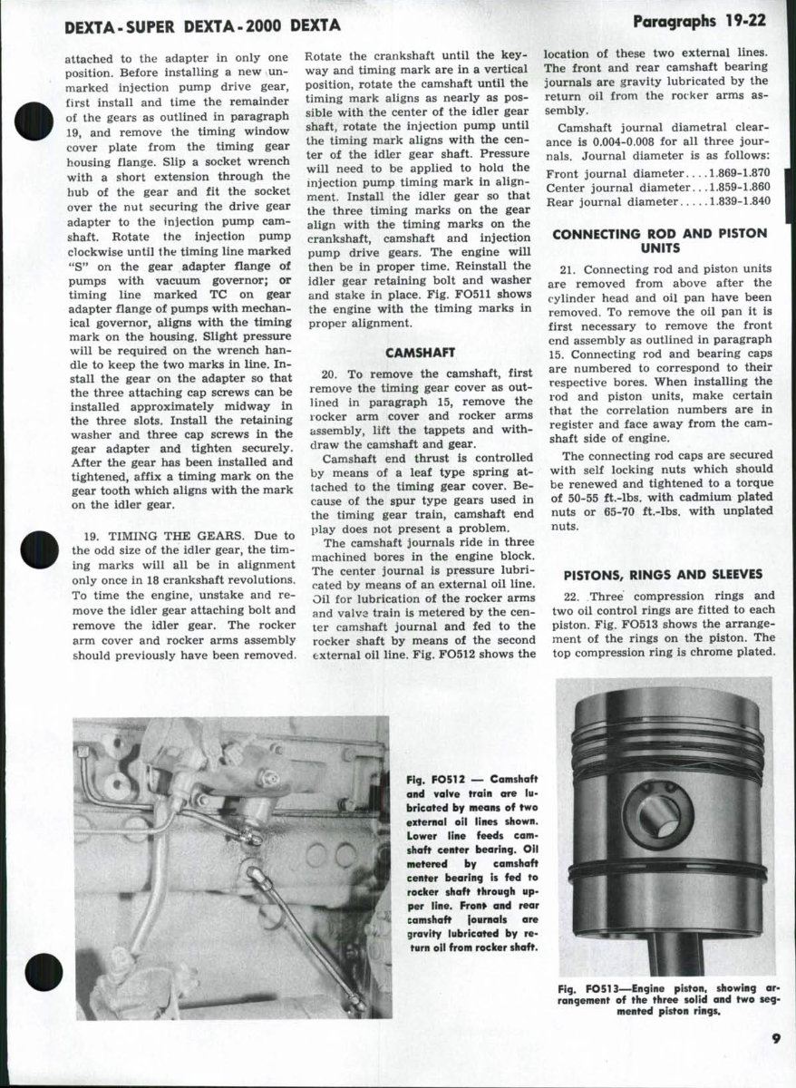FORDSON MAJOR Diesel Workshop Manual preview img 8