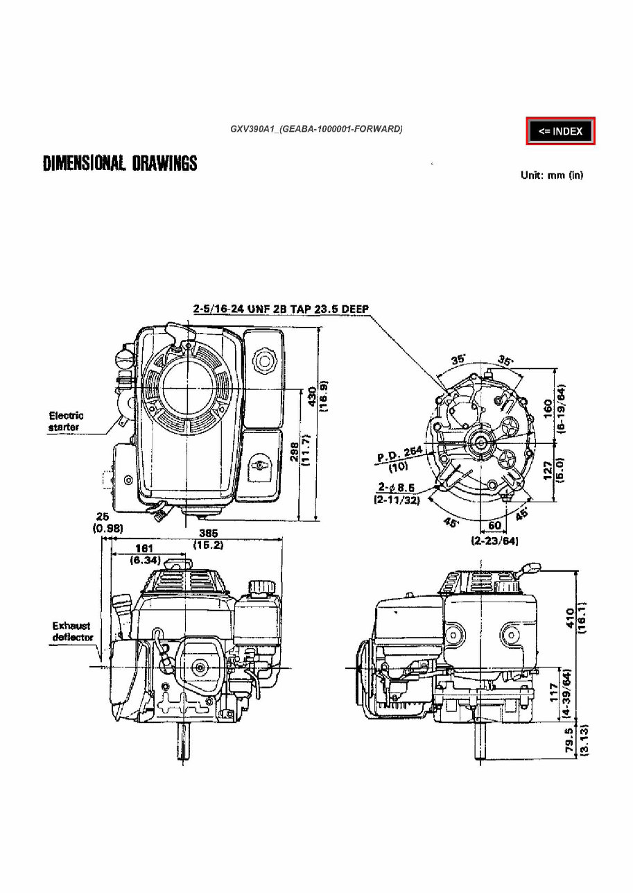 Honda GXV390 Engine Complete Workshop Service Repair Manual preview img 3