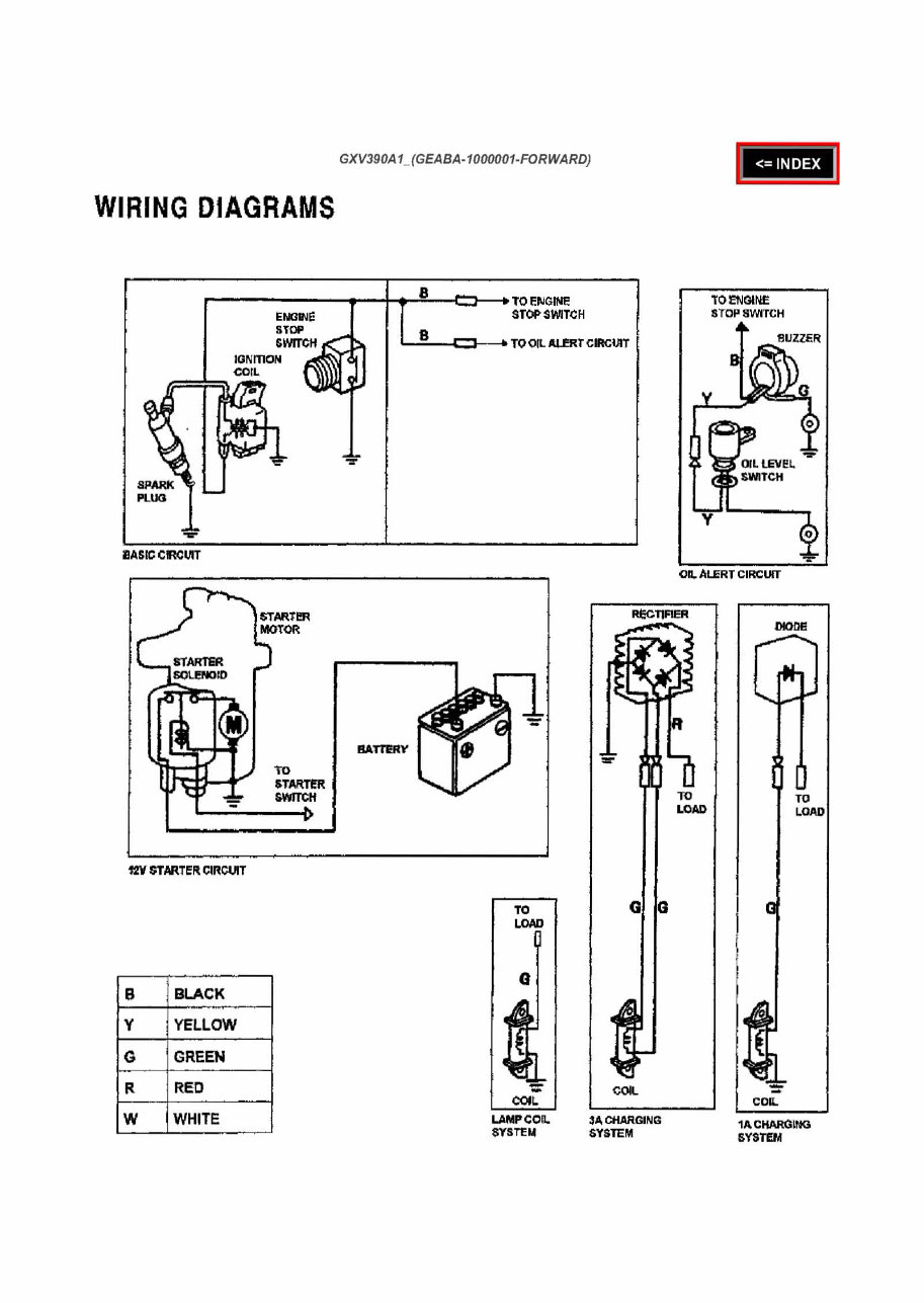 Honda GXV390 Engine Complete Workshop Service Repair Manual preview img 4