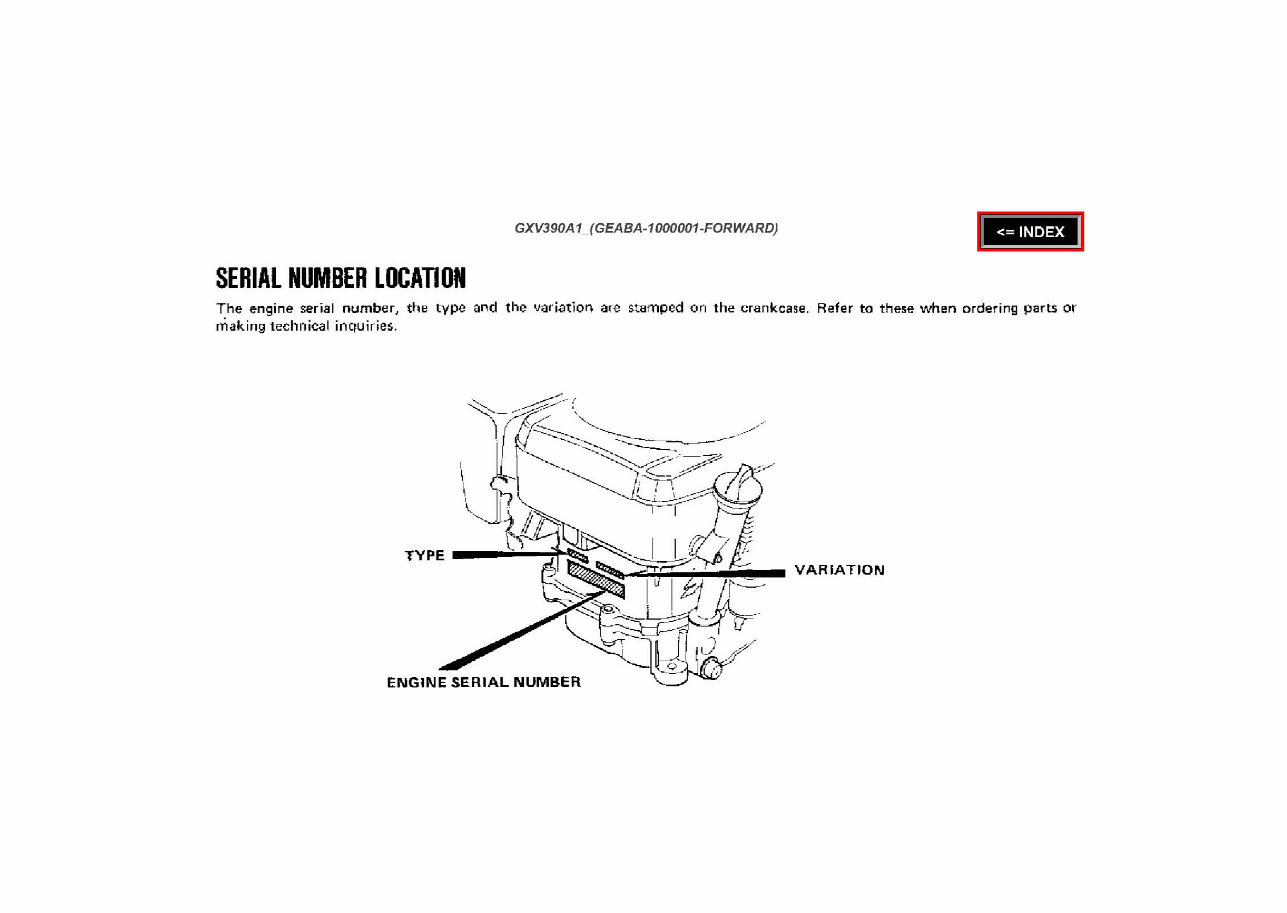 Honda GXV390 Engine Complete Workshop Service Repair Manual preview img 6