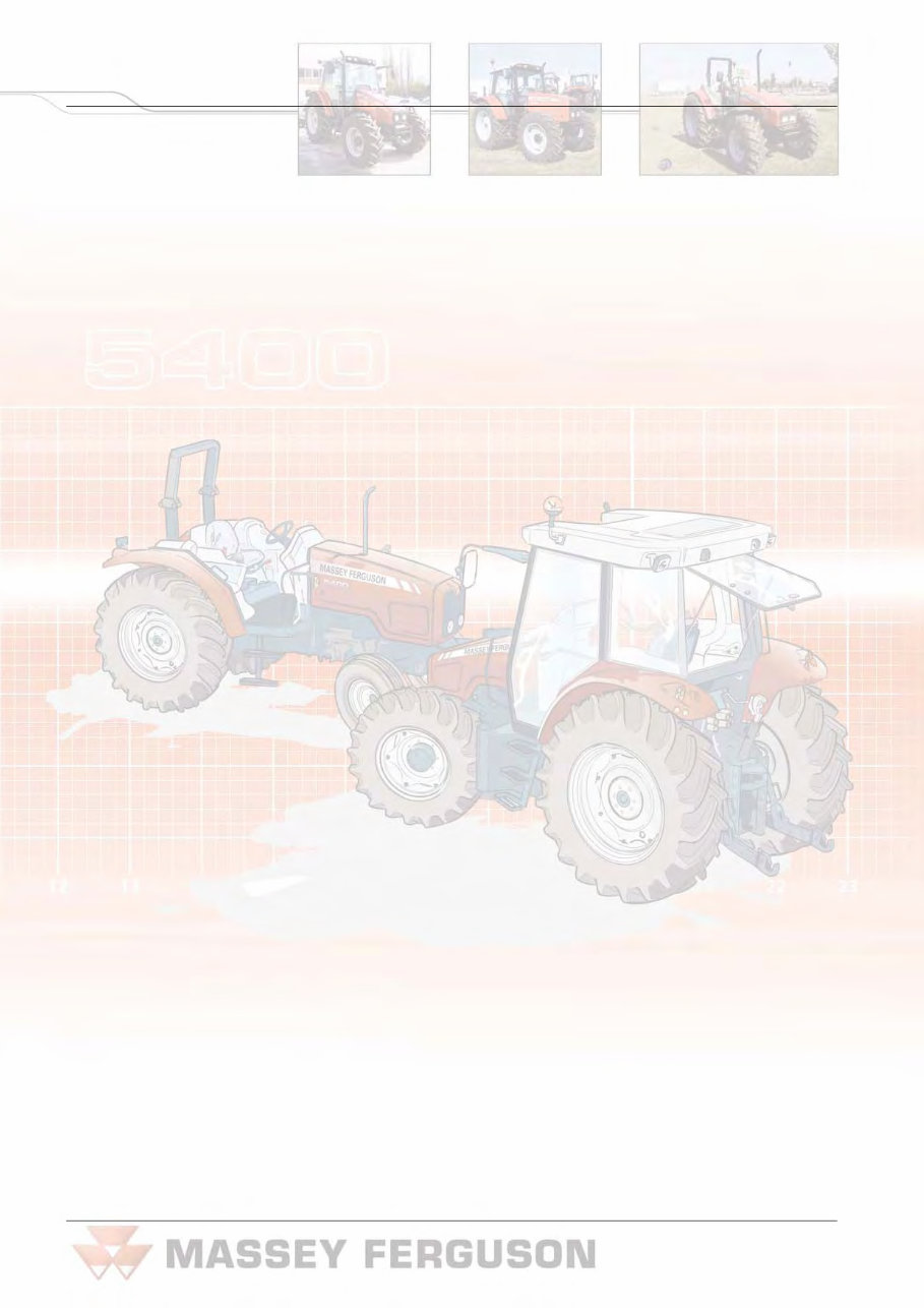 Massey Ferguson 5400 Series Tractors Service & Repair Manual preview img 2