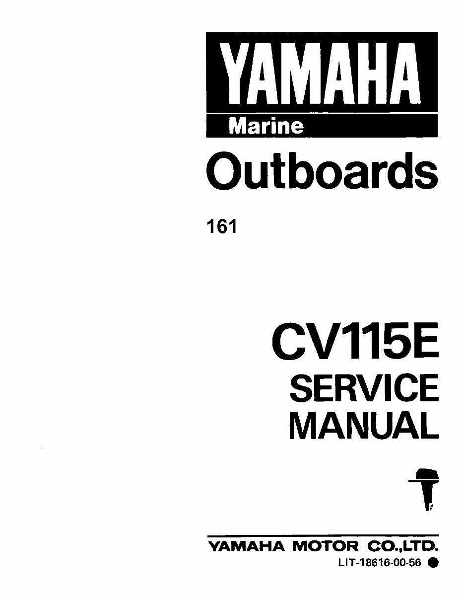 1996-2006 Yamaha Outboard 115HP Service & Repair Manual preview img 1