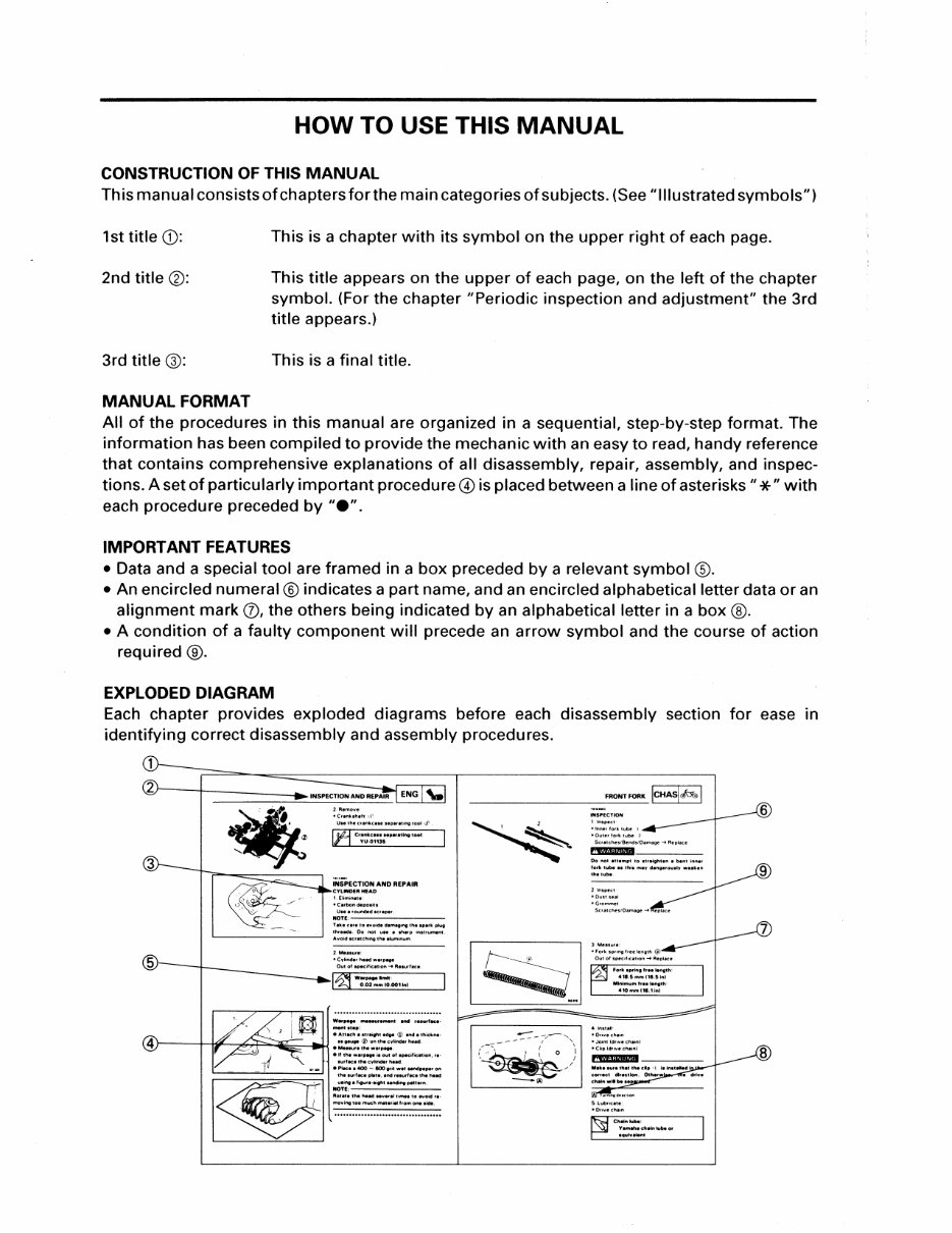 1995-2007 YAMAHA YFM350 WOLVERINE ATV Repair Manual preview img 5