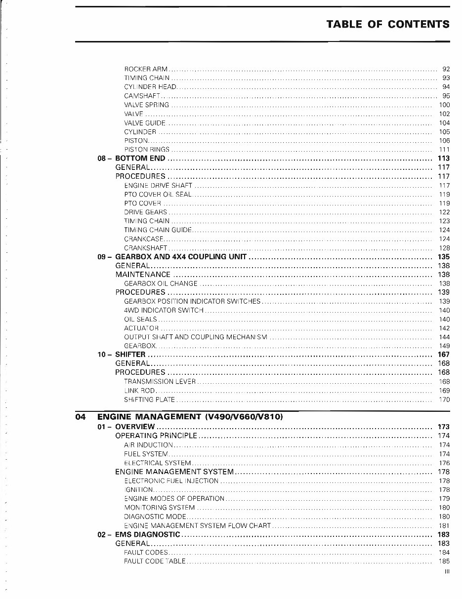 2007-2008 Can-Am Outlander/Renegade Series ATVs (500/650/800) OEM Service & Repair Manual preview img 4