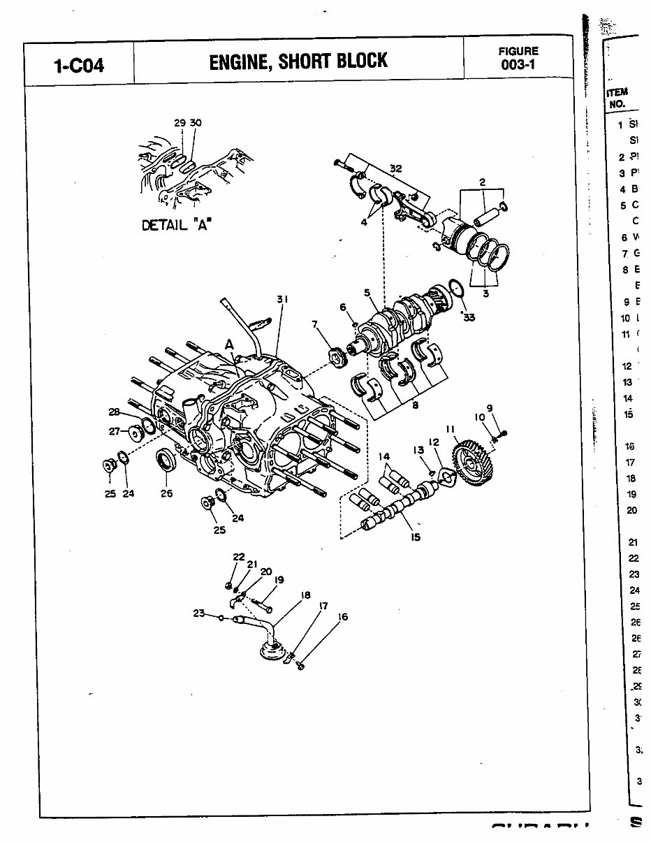 SUBARU EA81 Engine Full Service & Repair Manual preview img 8