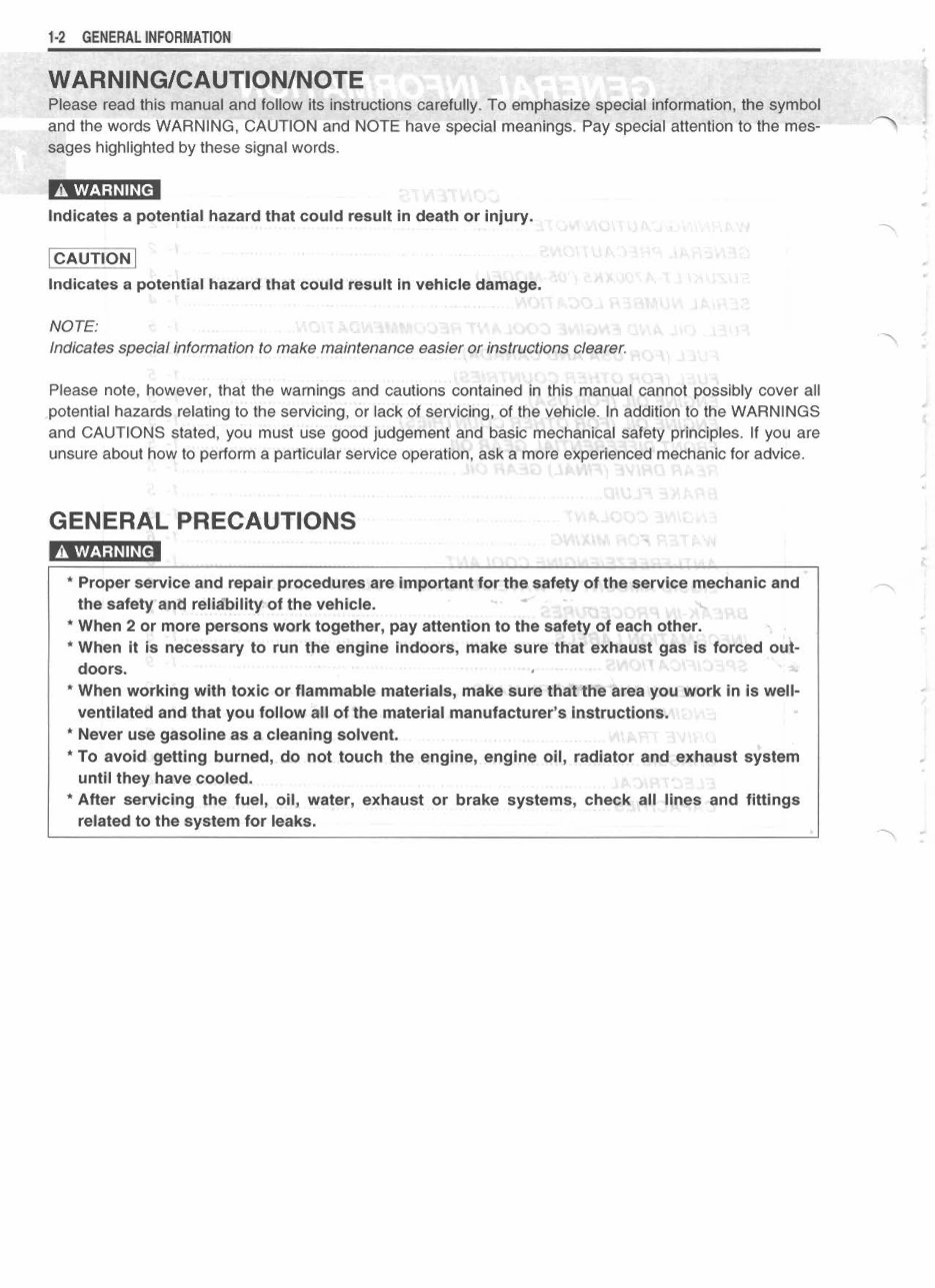 2005-2007 Suzuki King Quad 700 Service Manual LT-A700X (Highly Detailed FSM, Preview) preview img 8