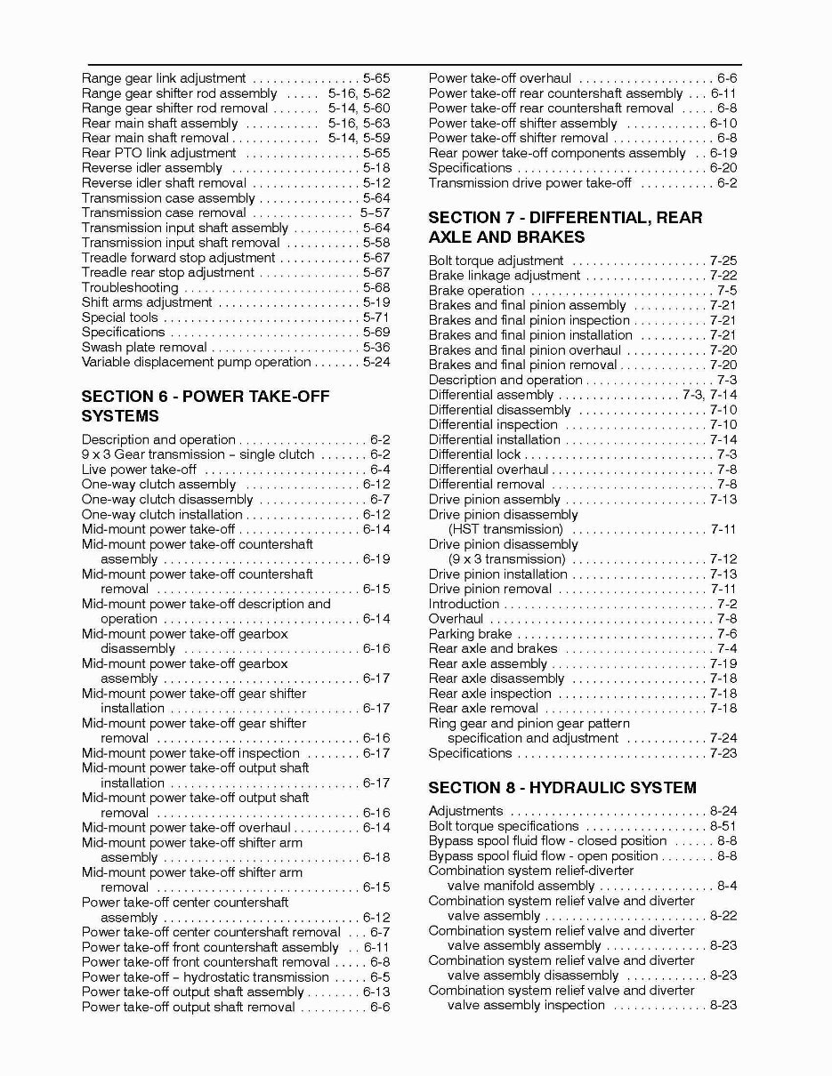 New Holland TC25 TC25D Tractor Service Repair Shop Manual Workshop preview img 6