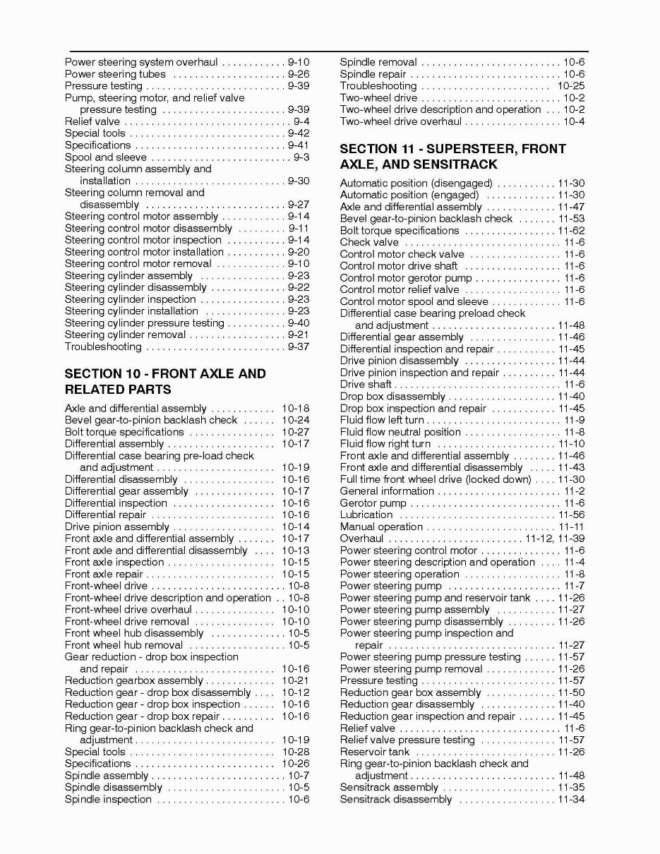 New Holland TC25 TC25D Tractor Service Repair Shop Manual Workshop preview img 8