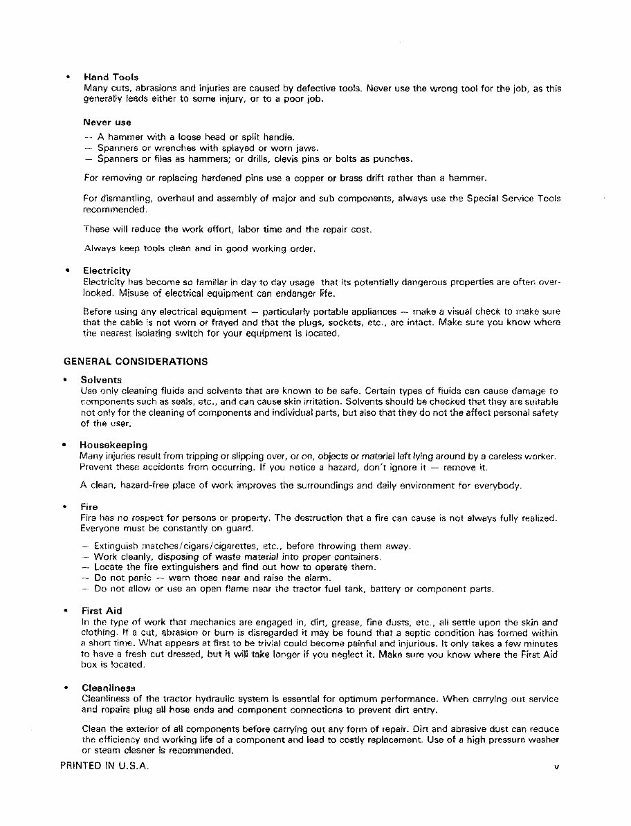 Ford 1720 Tractor Workshop Repair Service Manual preview img 6