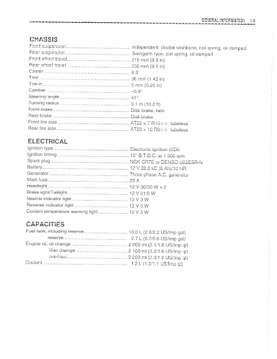 2004 Suzuki LTZ400 LTZ 400 Service & Repair Manual preview img 9