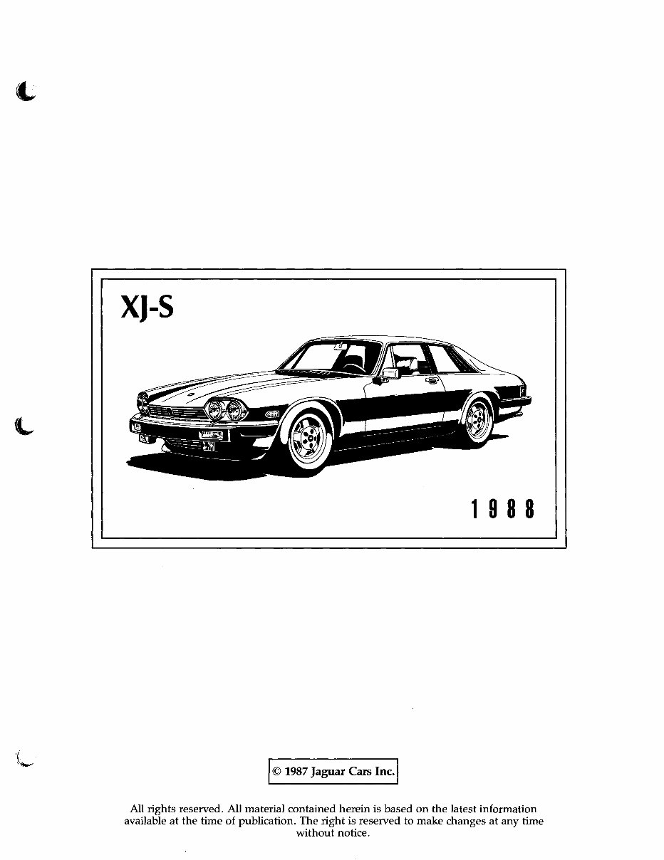 1992-1996 Jaguar XJS Service & Repair Manual preview img 3
