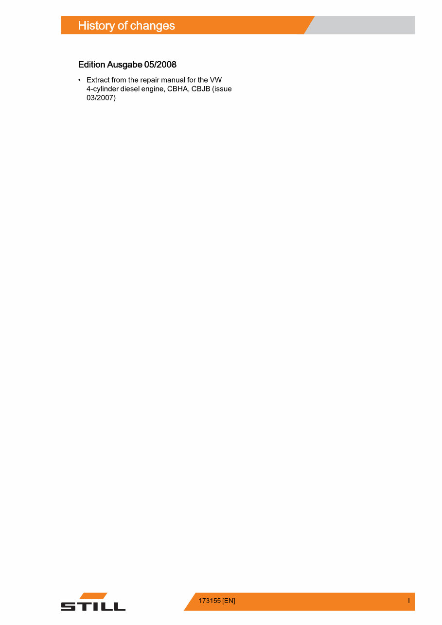 STILL VW 2.0I Turbo Diesel (CBHA ,CBJB) Service & Repair Manual preview img 3