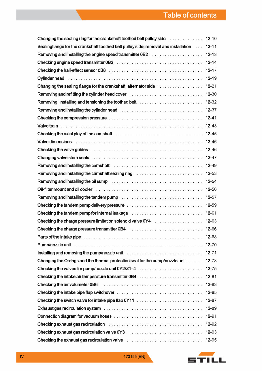STILL VW 2.0I Turbo Diesel (CBHA ,CBJB) Service & Repair Manual preview img 6