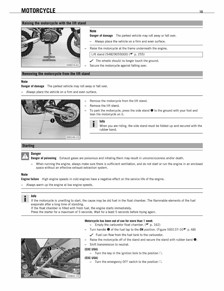 2011 Ktm 400 Exc,factory Edition, 450 Exc, 450 Exc Factory Edition,450 Exc Six Days, 450 Xc-w Six Days,530 Exc Factory Edition,5 preview img 10