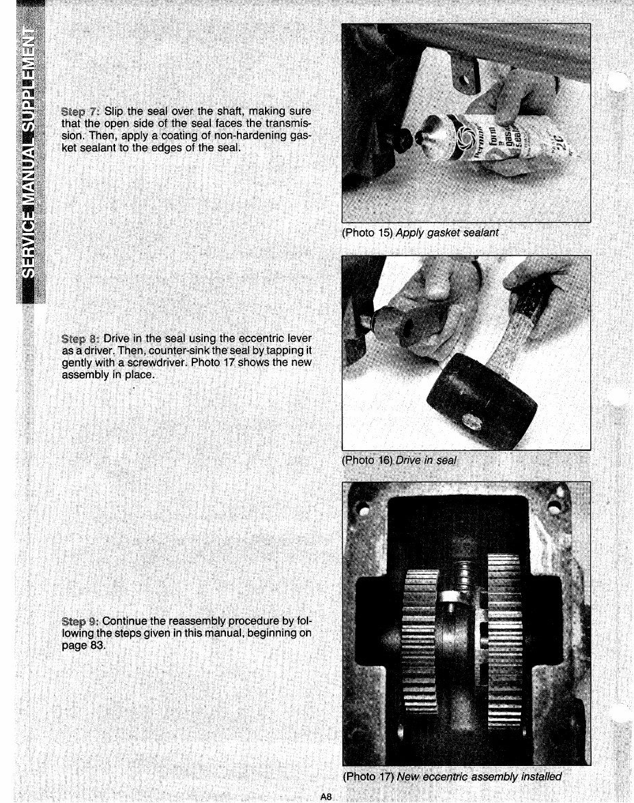 Troy-Bilt Roto Tiller Transmission Service & Repair Workshop Manual - IMPROVED - preview img 10