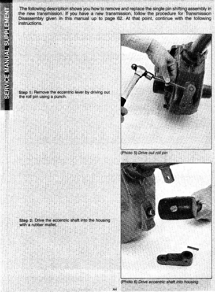 Troy-Bilt Roto Tiller Transmission Service & Repair Workshop Manual - IMPROVED - preview img 6