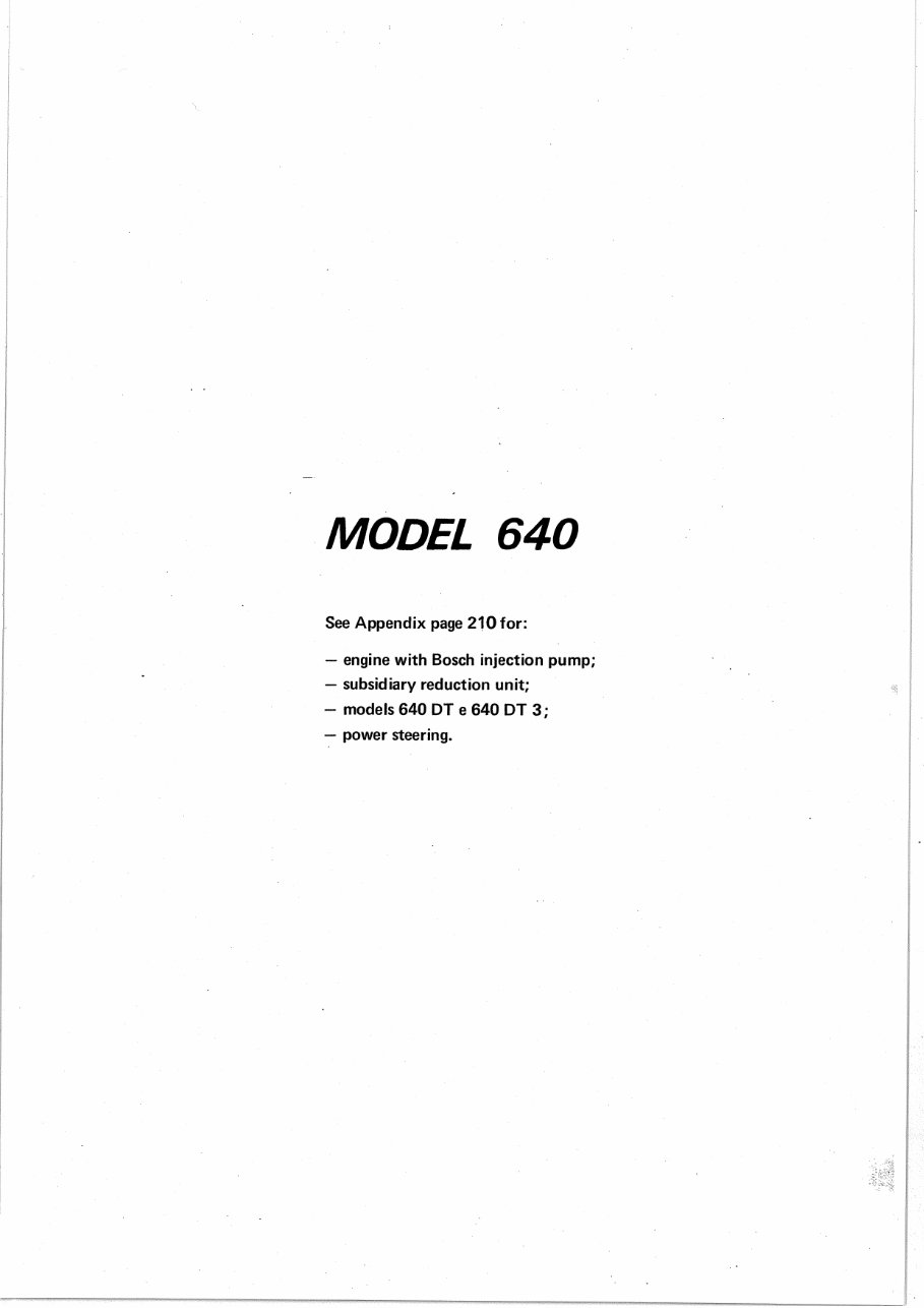 Fiat Trattori 480-480 DT/500-500 DT/540-540 DT/640-640 DT Tractors OEM Service & Repair Manual preview img 3