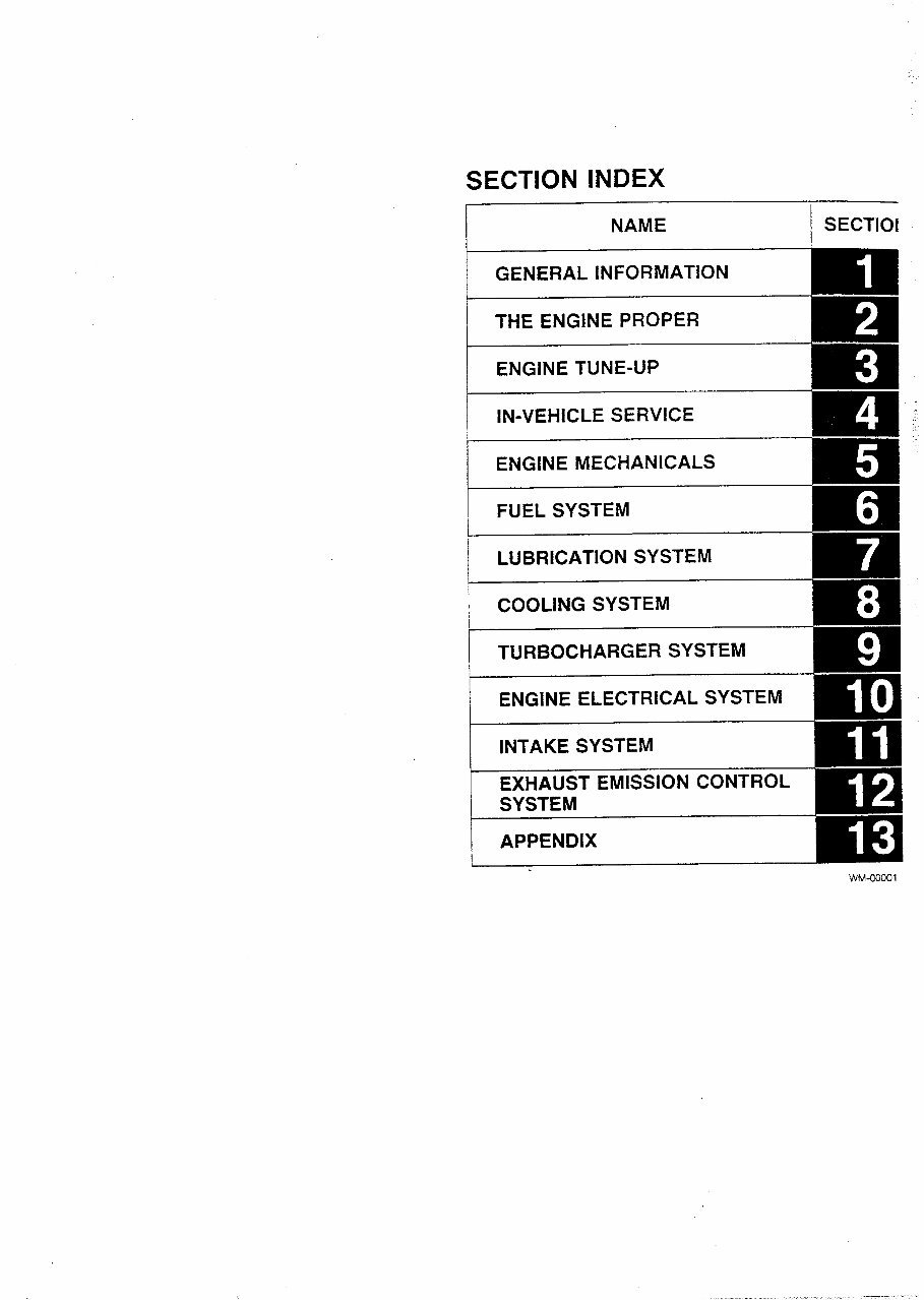 1993-2000 Daihatsu Charade Service & Repair Manual preview img 5