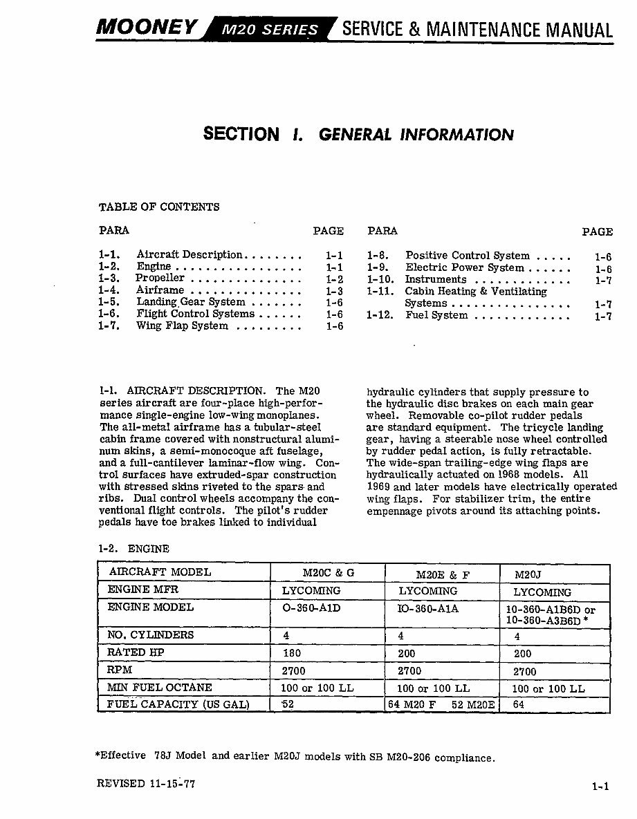 1968-1976 Mooney M20F Service & Repair Manual preview img 5