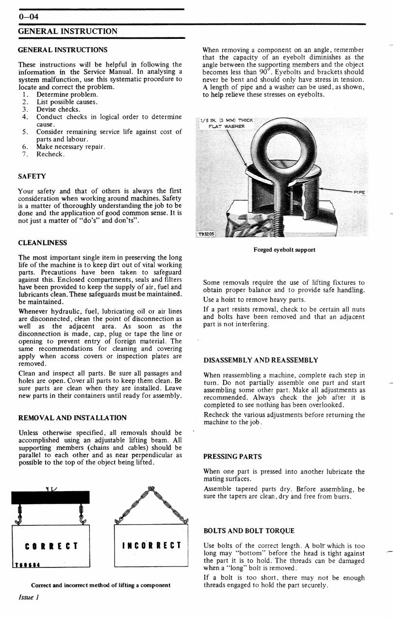 Massey Ferguson MF135 MF148 Tractor Service & Repair Manual preview img 7