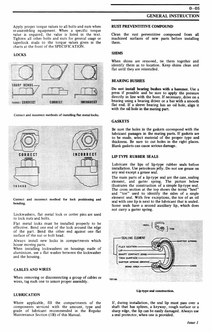 Massey Ferguson MF135 MF148 Tractor Service & Repair Manual preview img 8