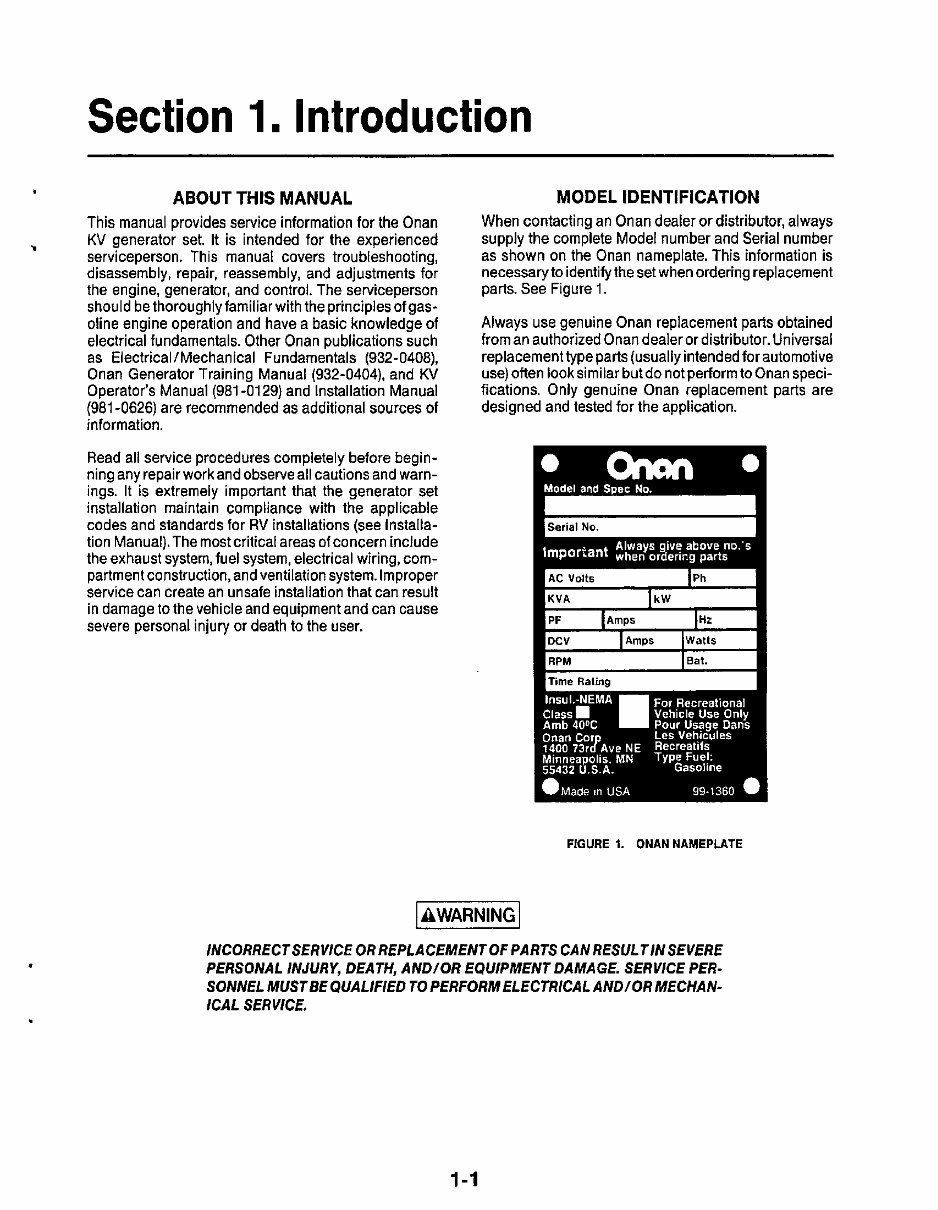 Onan KV Microlite 2800 Series Generator Complete Workshop Service Repair Manual preview img 5