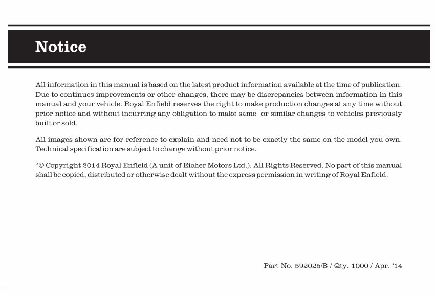 2009-2021 Royal Enfield Classic 350/Classic 500 Service & Repair Manual preview img 3
