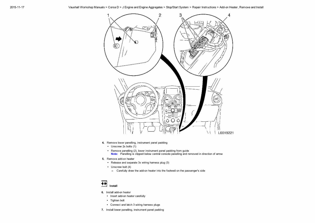 2009 VAUXHALL CORSA D Service and Repair Manual preview img 3