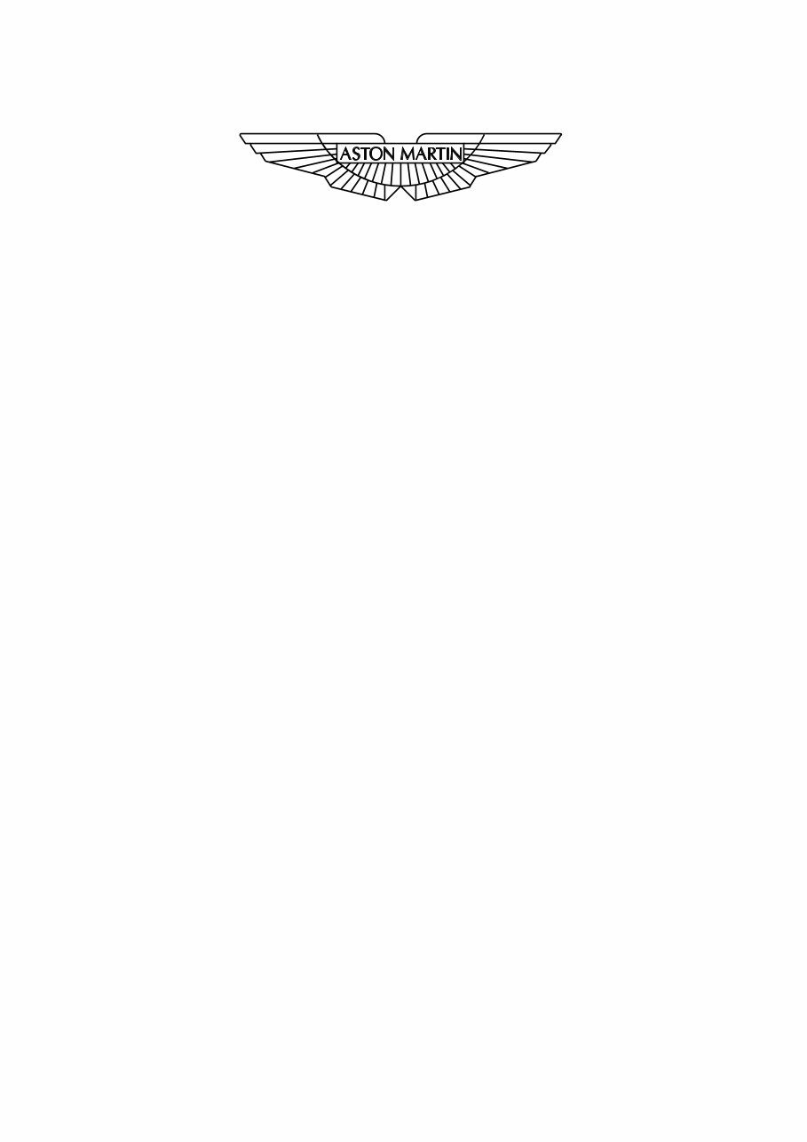2002 Aston Martin V12 Vanquish Service & Repair Manual preview img 1