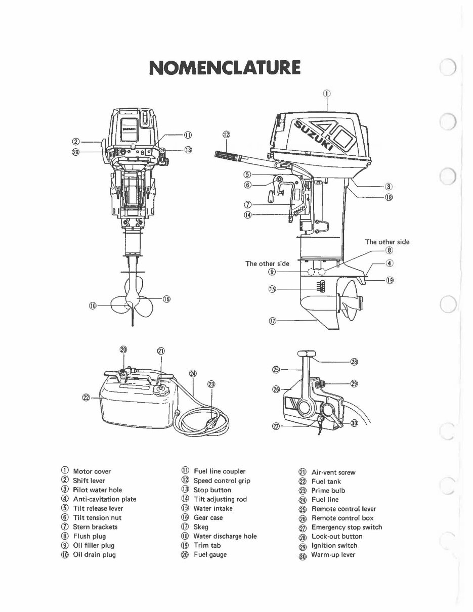 1985-1998 Suzuki DT40 DT40C 2 Stroke Outboard Service & Repair Manual preview img 2