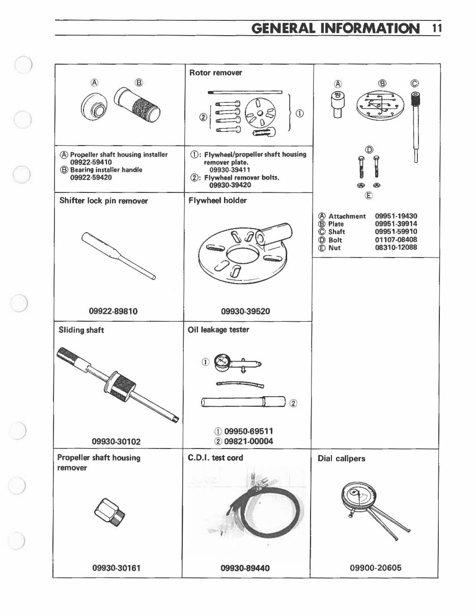 1985-1998 Suzuki DT40 DT40C 2 Stroke Outboard Service & Repair Manual preview img 9