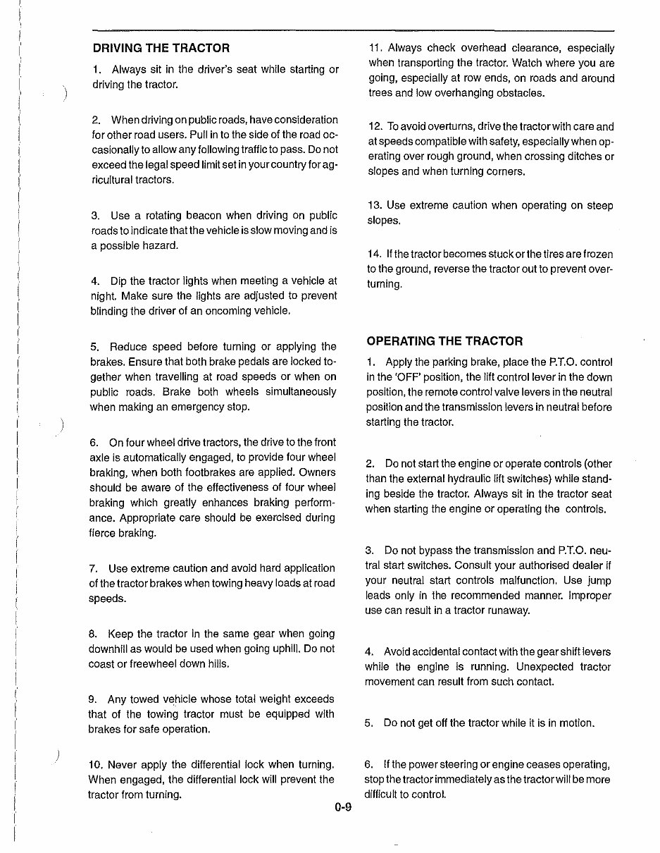 Ford New Holland 7740 Tractor Tractors Operators Owner Instruction Manual - IMPROVED - preview img 10