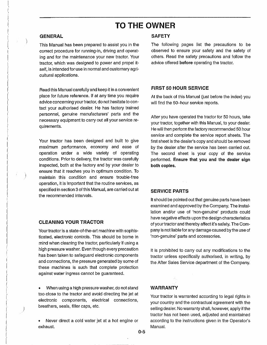 Ford New Holland 7740 Tractor Tractors Operators Owner Instruction Manual - IMPROVED - preview img 6