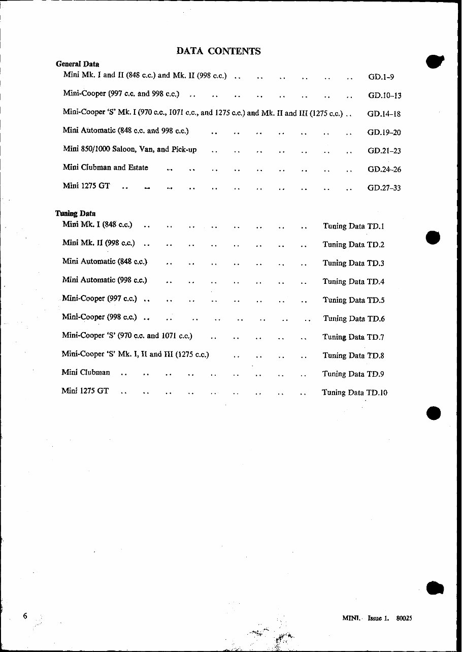 1964-1989 MINI Moke Service & Repair Manual preview img 6