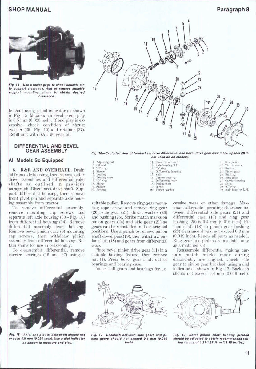 Kubota L295 Tractor Factory Service Repair Manual preview img 10
