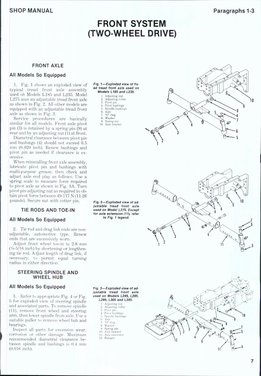 Kubota L295 Tractor Factory Service Repair Manual preview img 6