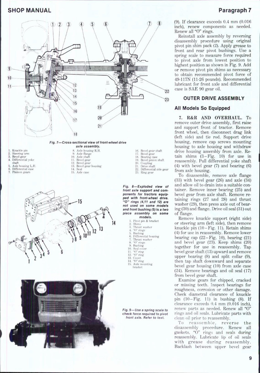 Kubota L295 Tractor Factory Service Repair Manual preview img 8