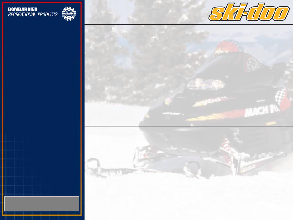1997 Ski-Doo Formula 583 Factory Service & Work Shop Manual preview img 3
