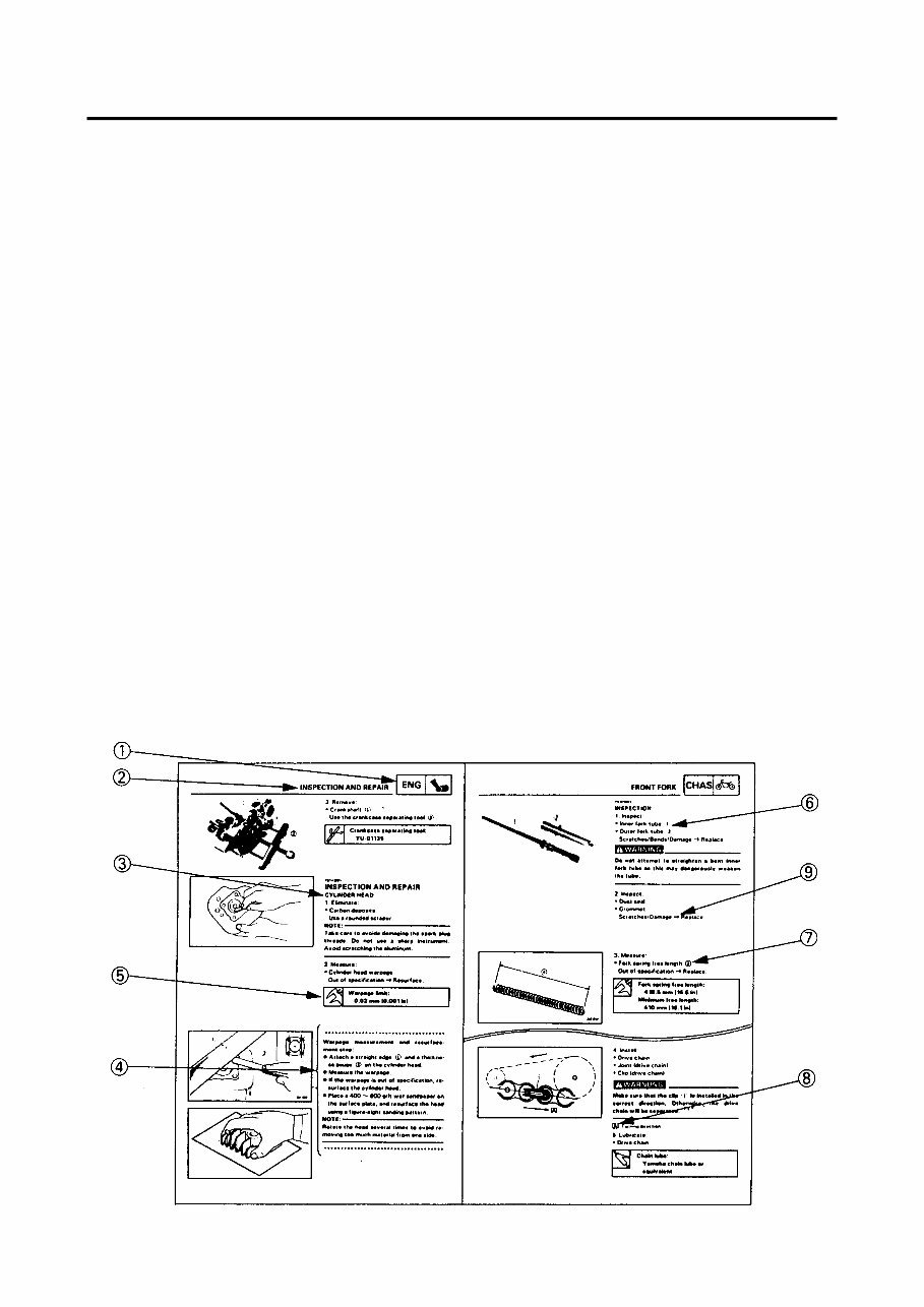 1997 Yamaha Aerox YQ50 Service Repair Manual preview img 3