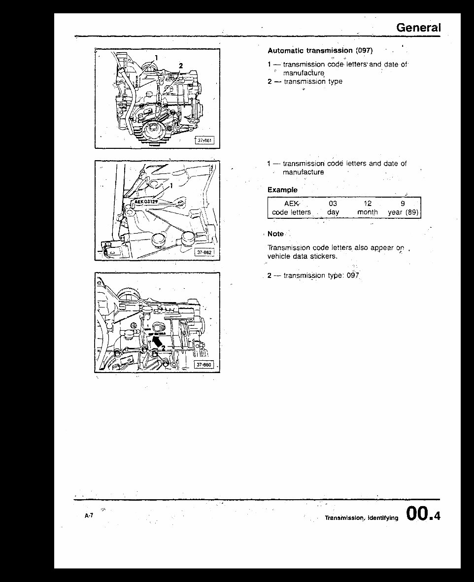 AUDI 100 200 Workshop Manual 1989-1991 preview img 6