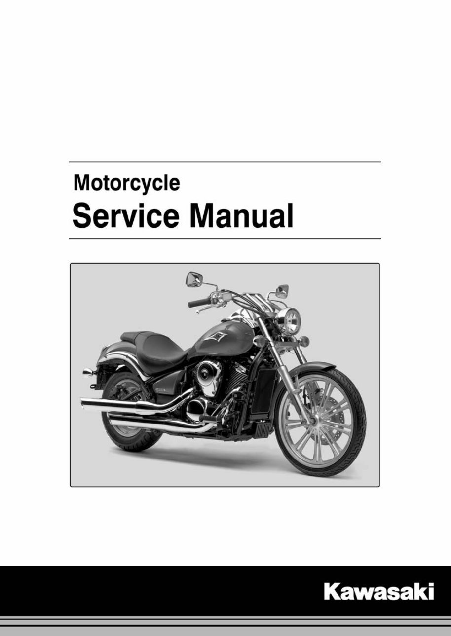 KAWASAKI VULCAN 900 CUSTOM VN900C Bike Repair Service Manual preview img 1