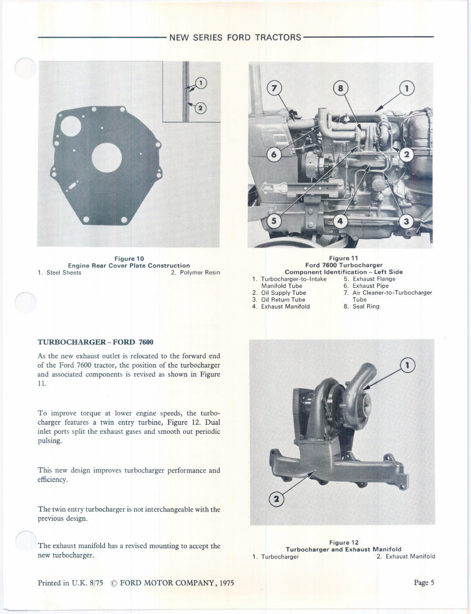 Ford Tractor 4600 Workshop Service Manual Repair preview img 6