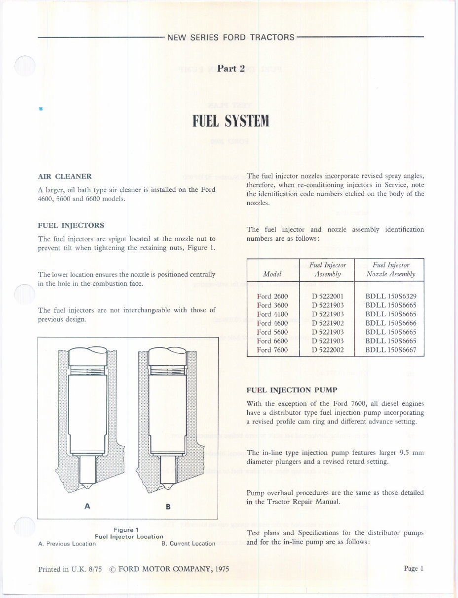 Ford Tractor 4600 Workshop Service Manual Repair preview img 8