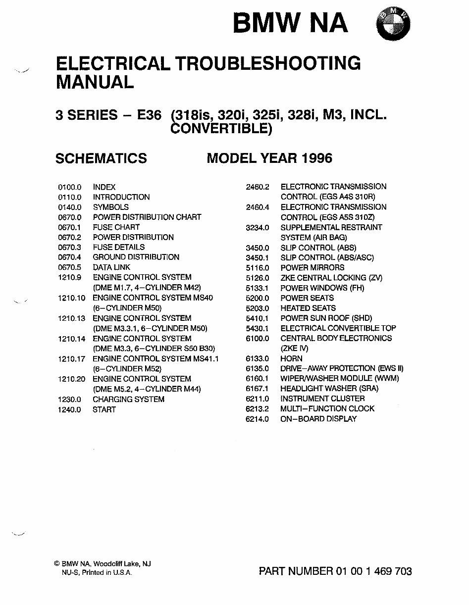 1992-1998 BMW 318i 323i 325i 328i M3 E36 Service & Repair Manual preview img 3