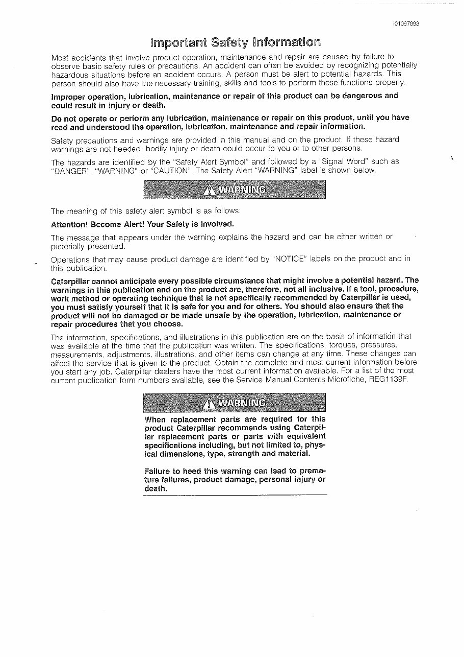 Caterpillar (CAT) 3114, 3116, 3126 Engines OEM Service & Repair Manual preview img 2