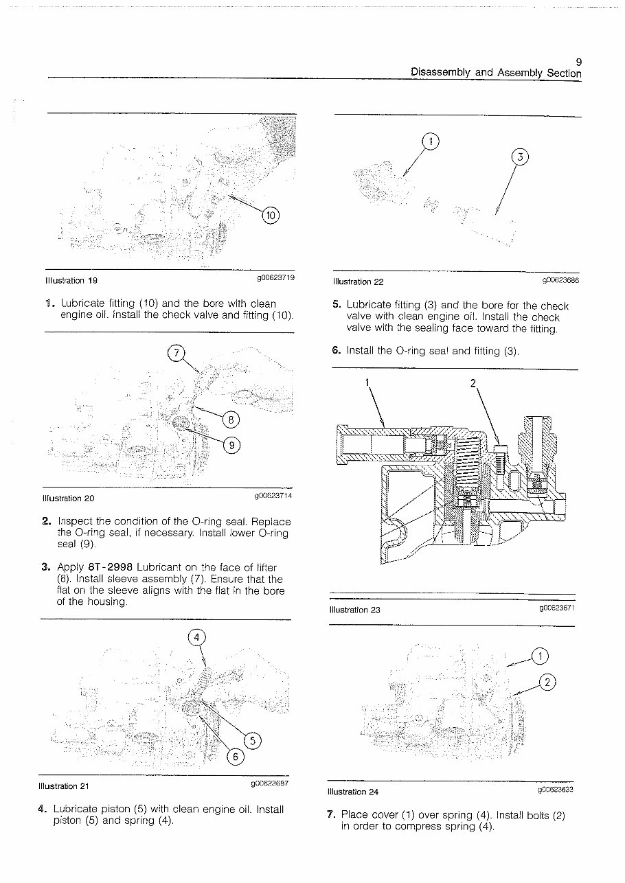 Caterpillar (CAT) 3114, 3116, 3126 Engines OEM Service & Repair Manual preview img 9