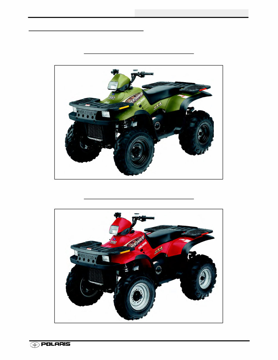 POLARIS SPORTSMAN 500 Service Manual 2001 preview img 7