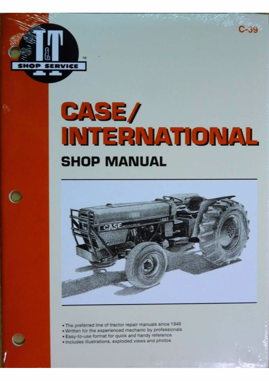 Case/International 85 Series (485/585/685/785/885) Tractor Service & Repair Manual preview img 1