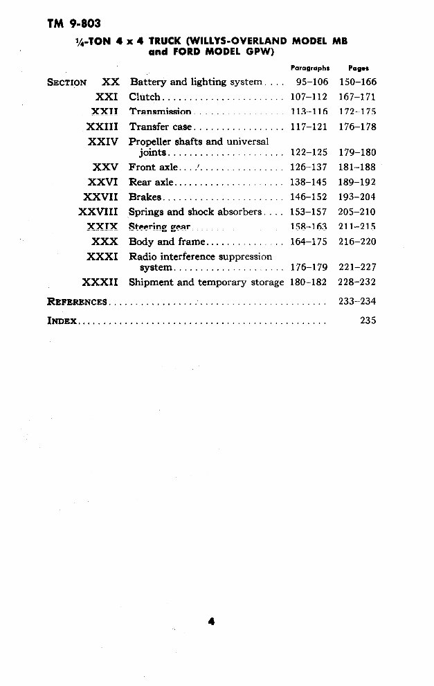 1941-1945 Willys Jeep GPW MB Service Manual preview img 4